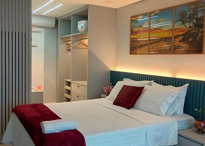 Studio Luxuoso Frente Mar